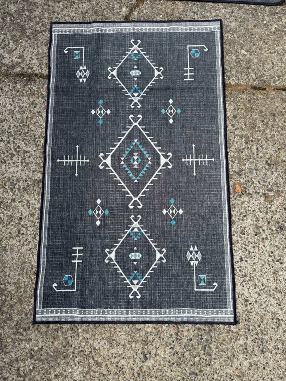 Ruggable Damali Charcoal 3x5 (rug only)